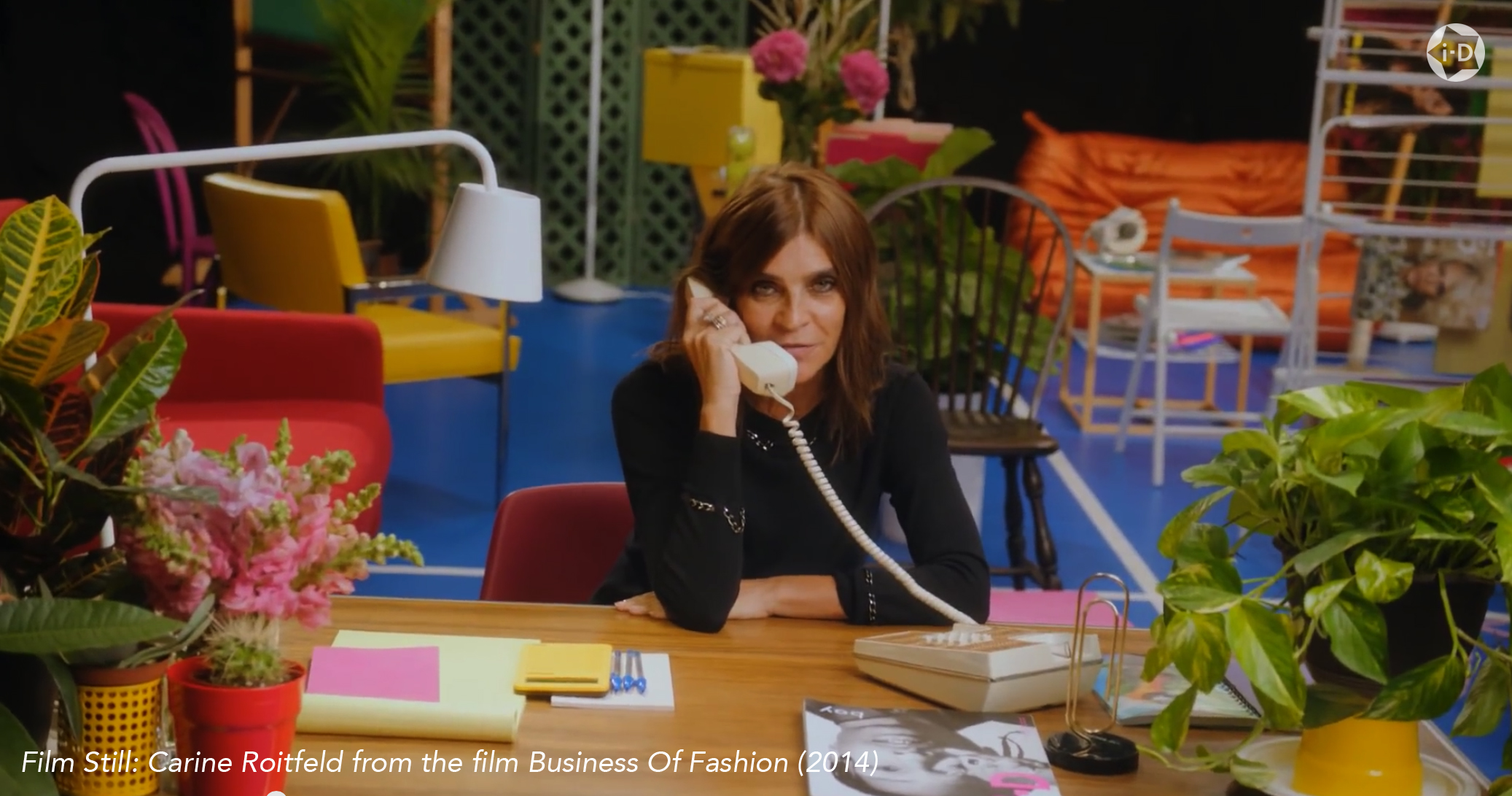 Film Still: Carine Roitfeld from the film Business Of Fashion (2014)