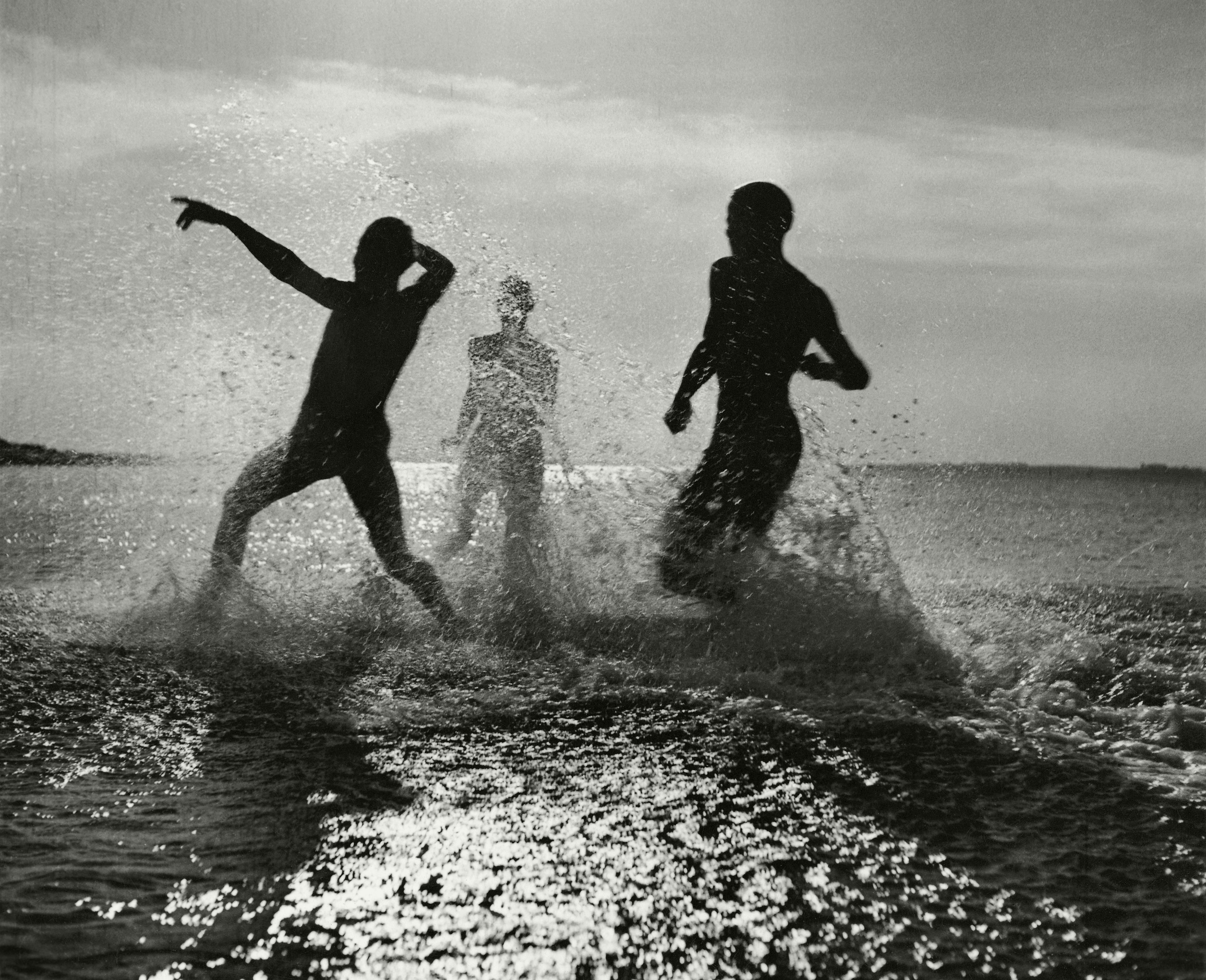Water games at North Sea by Herbert List 1934